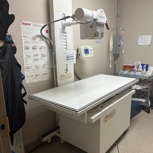 X-Ray Machine at Winding Creek Animal Hospital 
